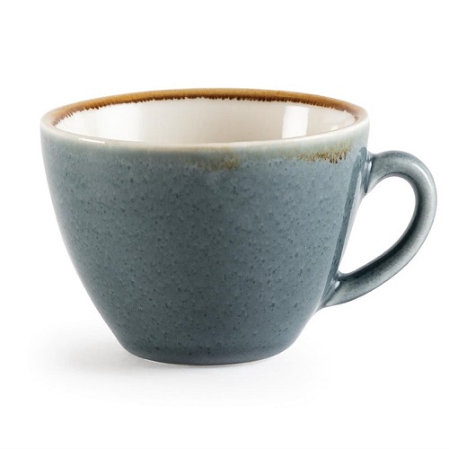 Olympia Kiln Cappuccinokop blauw Ø 9,3 cm 23 cl 6 stuks