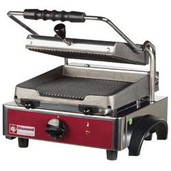 Diamond elektrische Panini Grill geribd