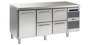Gram Gastro K 1807 DL/2D/2D L2 Koelwerkbank met 1 deur en 4 lades 506 liter
