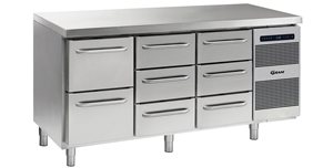 Gram Gastro K 1807 2D/3D/3D L2 Koelwerkbank met 8 lades 506 liter