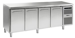 Gram Gastro K 2207 DL/DL/DL/DR Koelwerkbank met 4 deuren 668 liter