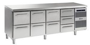 Gram Gastro K 2207 2D/2D/2D/3D L2 Koelwerkbank met 9 lades 668 liter