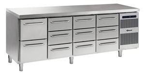 Gram Gastro K 2207 2D/3D/3D/3D L2 Koelwerkbank met 11 lades 668 liter