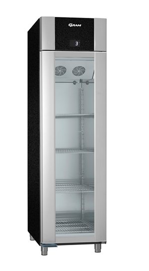 Gram Superior & Eco Euro KG 60 BCG L2 4N koelkast 319 liter met glasdeur