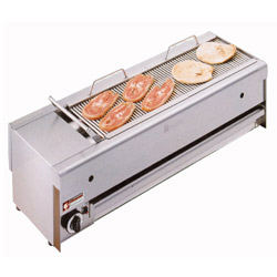 Diamond Tafel Stoom-Grill op gas - Vapor Line