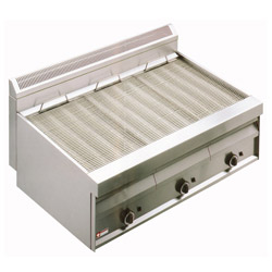 Diamond Stoom-Grill op gas met bakrooster in "O" vorm - Top Vapor Line