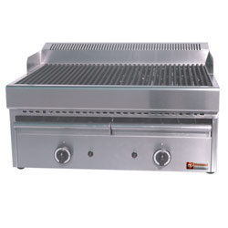 Diamond Stoom-Grill op gas met gietijzeren rooster - Top Vapor Line