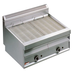 Diamond Stoom-Grill op gas met bakrooster in "O" vorm - Top Vapor Line