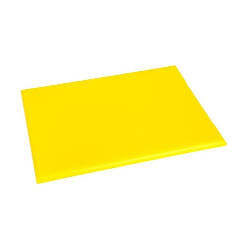 Hygiplas Kleurcode Snijplank geel 12 mm