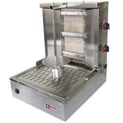 Diamond Gyros Grill op gas 20 kilo