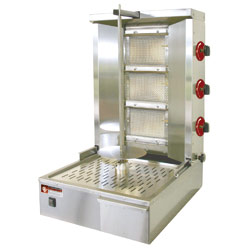 Diamond Gyros Grill op gas 35 kilo