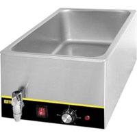 Buffalo Bain-Marie inclusief aftapkraan exclusief inzet