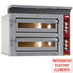 Diamond Elektrische Pizza Oven voor 2x 6 pizza's van Ø 35 cm - Logic Line Plus