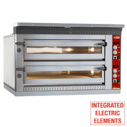 Diamond Elektrische Pizza Oven "extra large" voor 2x 6 pizza's van Ø 35 cm - Logic Line Plus