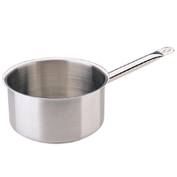 Vogue Steelpan 0,9 liter Ø 14 cm