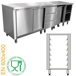 Diamond Module voor patisserie 6 niveaus dienblad 60 x 40 cm