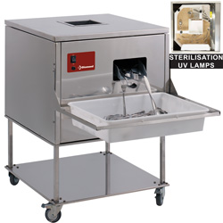 Diamond Poliermachine voor bestek 7000-8000 stuks per uur