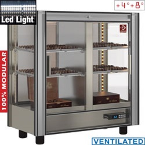 Diamond gekoelde Vitrine 216 liter moduleerbaar