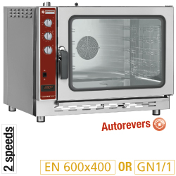 Diamond Convectie Oven op gas inclusief automatische bevochtiger 5x EN (GN) - Convobis Line