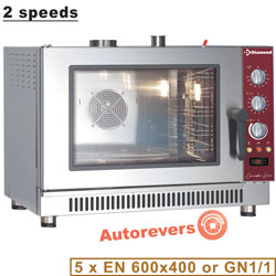 Diamond Convectie Oven op gas inclusief automatische bevochtiger 5x EN (GN) - Convobis Line