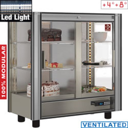 Diamond gekoelde Vitrine 216 liter moduleerbaar