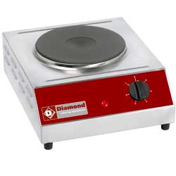 Diamond elektrische Warmhoudplaat 1 plaat tafelmodel - Stoves Line