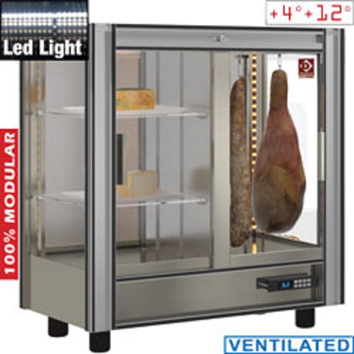 Diamond gekoelde Vitrine 216 liter moduleerbaar