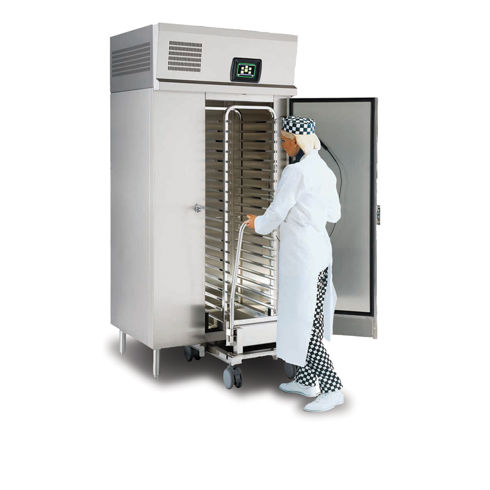 Foster kast- en inrijmodel Blast Chiller terugkoelcapaciteit 60 kilo geschikt voor Rational 201-trolley STEKKERKLAAR