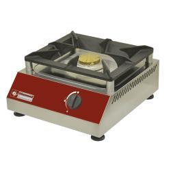Diamond Warmhoudplaat op gas 1 brander tafelmodel - Stoves Line
