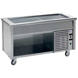Diamond Element met gekoelde top 4 GN - Self 700