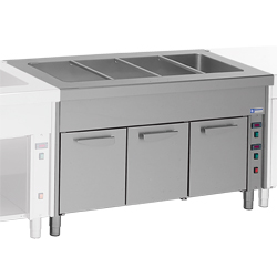 Diamond Bain-Marie element op warmkast 2 GN - Self 800