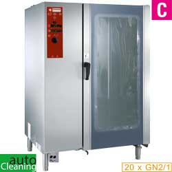 Diamond directe Stoom Oven (gas) met automatic cleaning system 20x GN 2/1 - 36x 60 x 40 cm