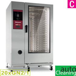 Diamond directe gas Stoom en Convectie Oven 20x GN 2/1 met automatic cleaning system