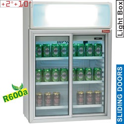 Diamond Vitrine 100 liter met schuifdeuren tafelmodel