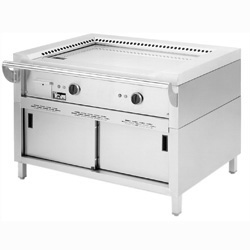 Diamond "Teppanyaki" Tafelmodel Elektrische plaat met 2 zones - Teppanyaki Line