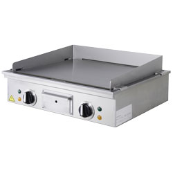 Diamond "Teppanyaki" Elektrische Plaat met 2 zones tafelmodel