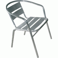 Stapelbare stoel rond per 4 stuks