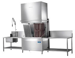 Hobart UXTLHA Gereedschappenwasmachine met zeep-, naglans- en afvoerpomp zonder ingebouwde waterontharder