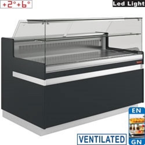 Diamond gekoelde Vitrine Toonbank