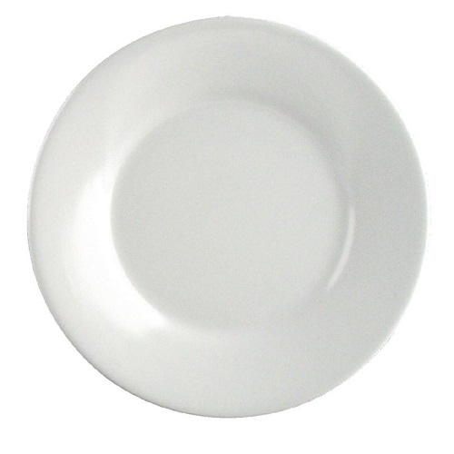 Kristallon Bord met brede rand Ø 22,9 cm 6 stuks